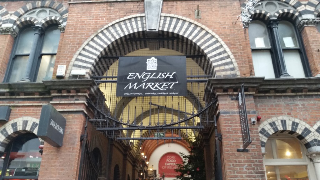 Entrance to the English Market, Cork day trip