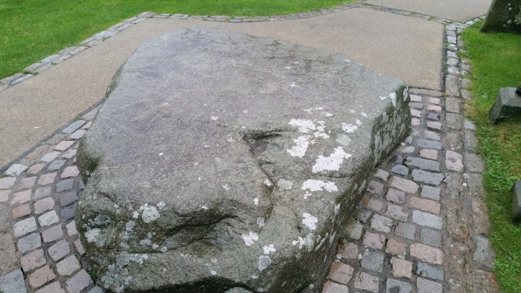 Allegedly the site of the grave of St Patrick. Belfast City tour