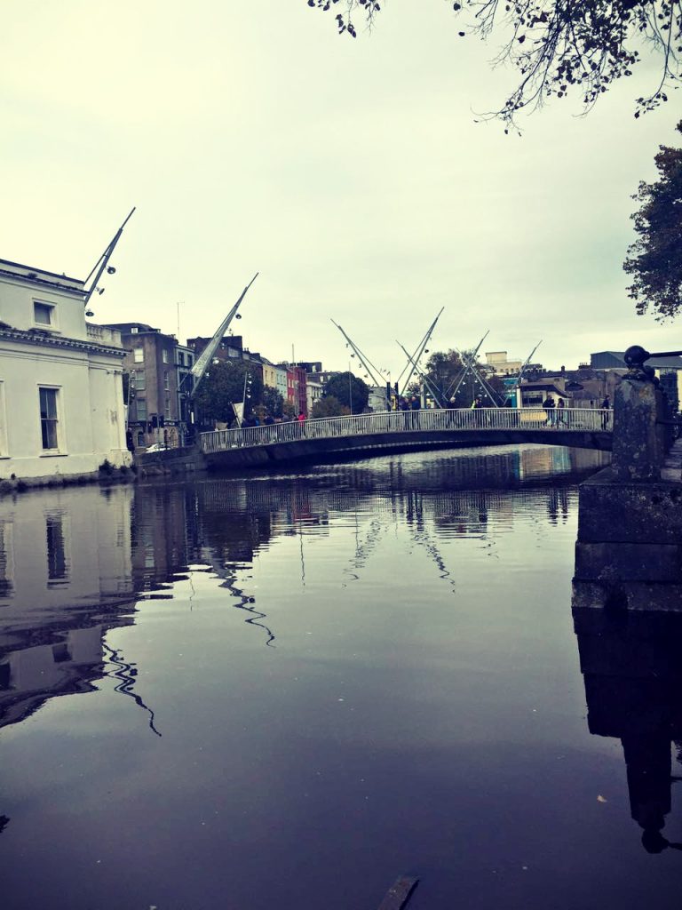 View of the river Lee in Cork City