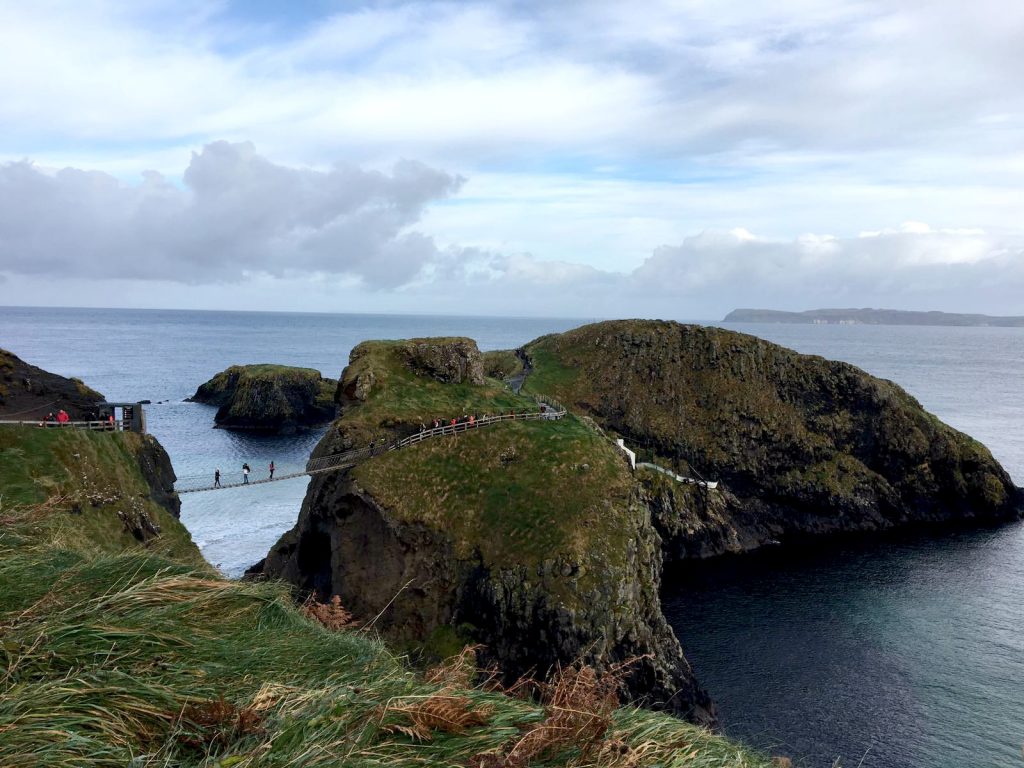 Carrick a rede Rope bridge, Dublin to the giants causeway